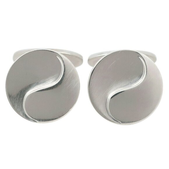Georg Jensen cuffs #393 Silver925 mens - Picture 1 of 6